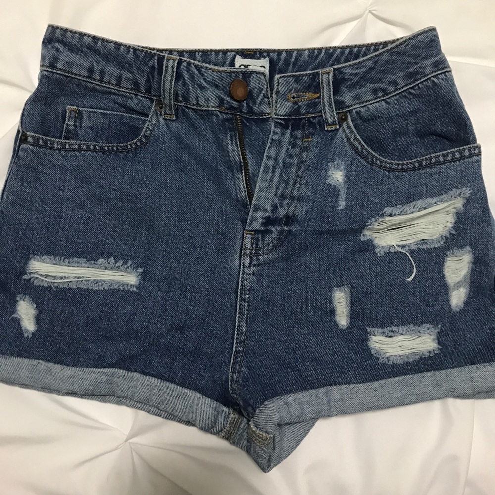 ASOS denim shorts